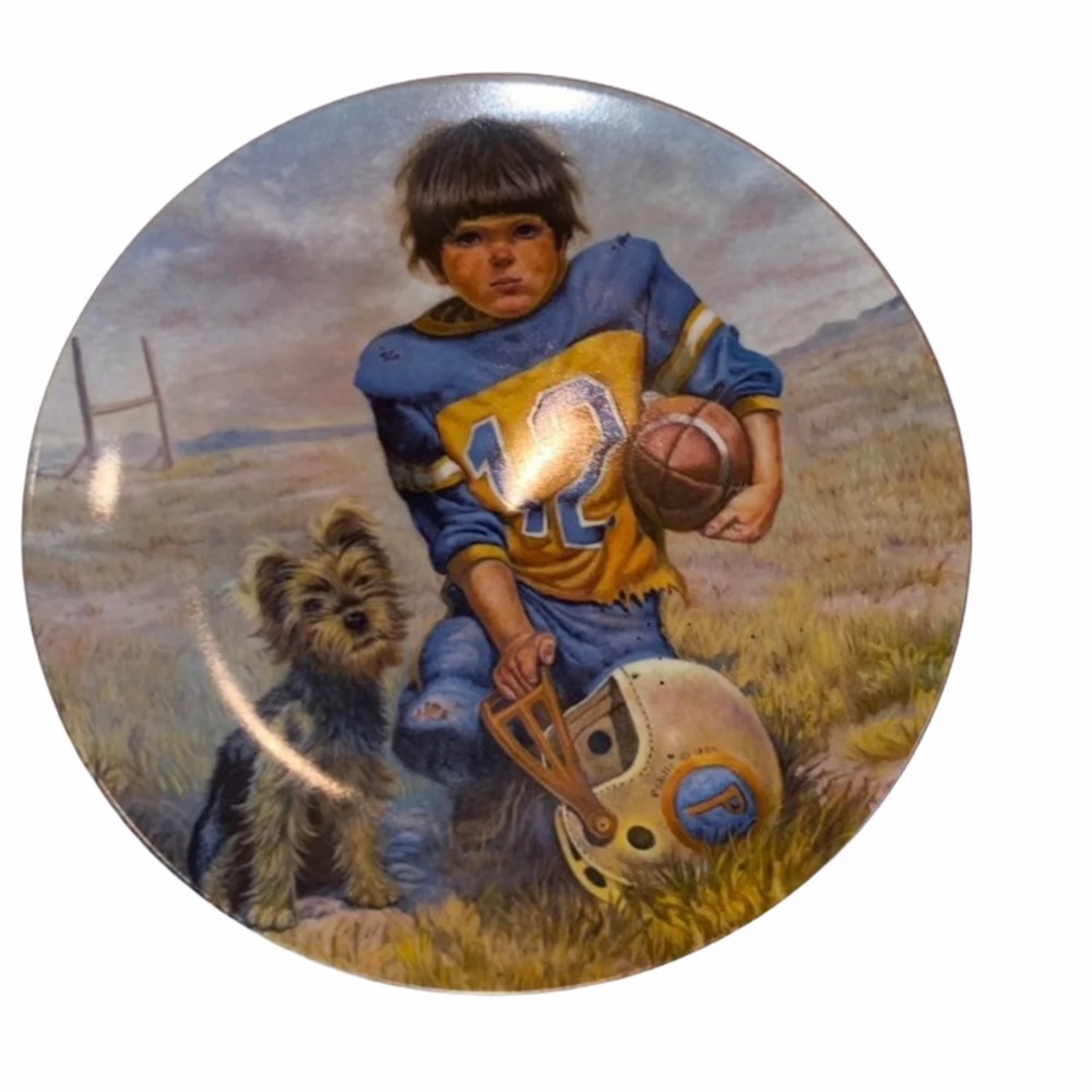 Gregory perillo quarterback plate 1981
